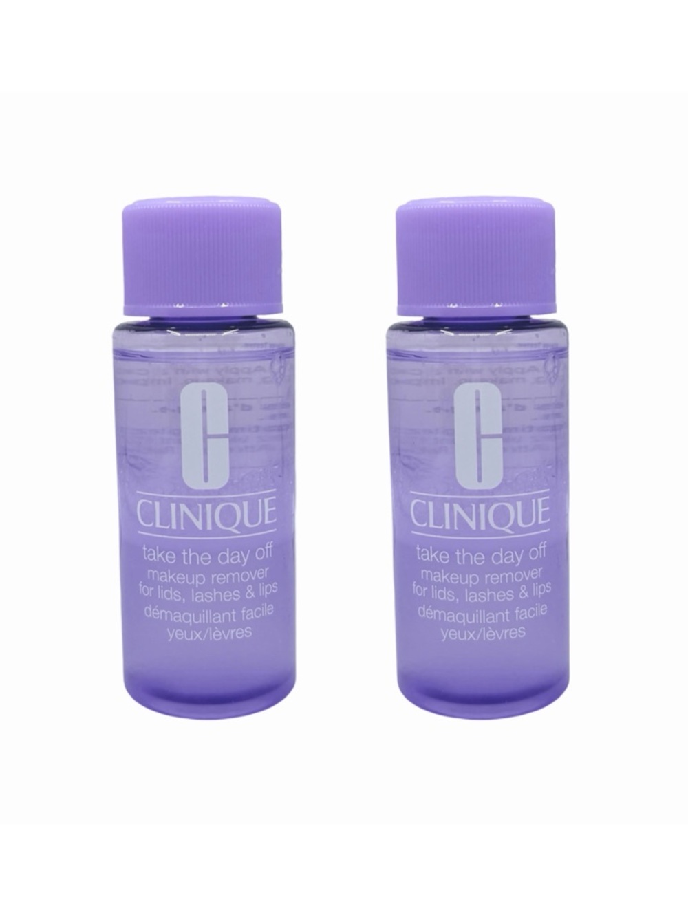 Clinique Take The Day Off Travel Size Makeup Remover - Set of 2 - 1.7 fl oz x 2